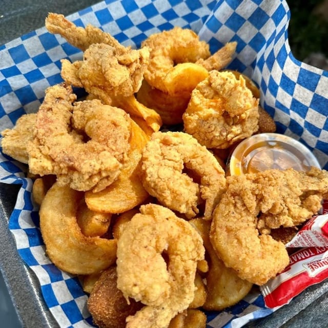 Jumbo Fried Shrimp.