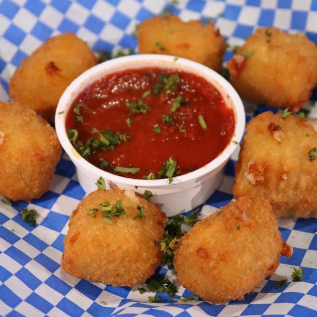 Cheesy Shark Bites.